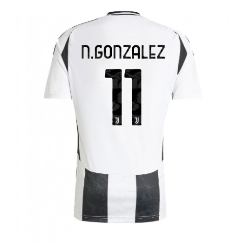 Fotballdrakt Herre Juventus Nicolas Gonzalez #11 Hjemmedrakt 2024-25 Kortermet